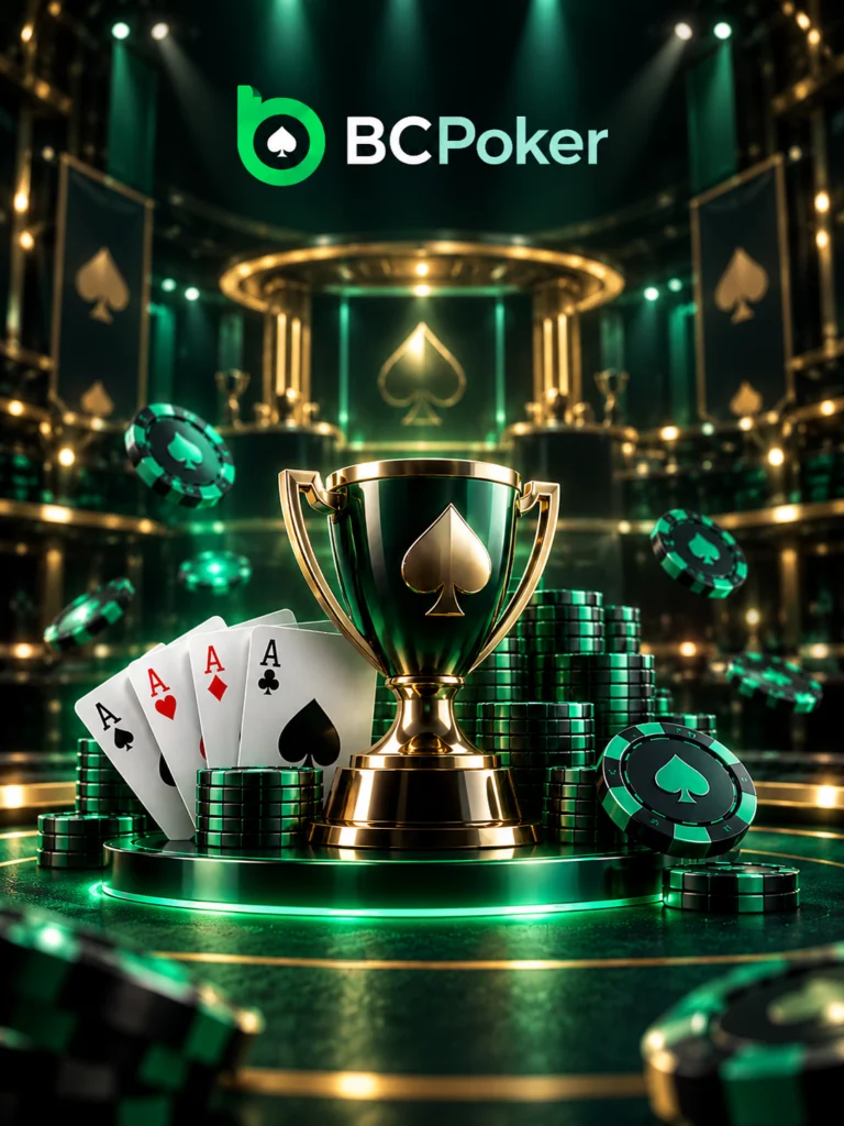 BCPoker satellite chain and late registration